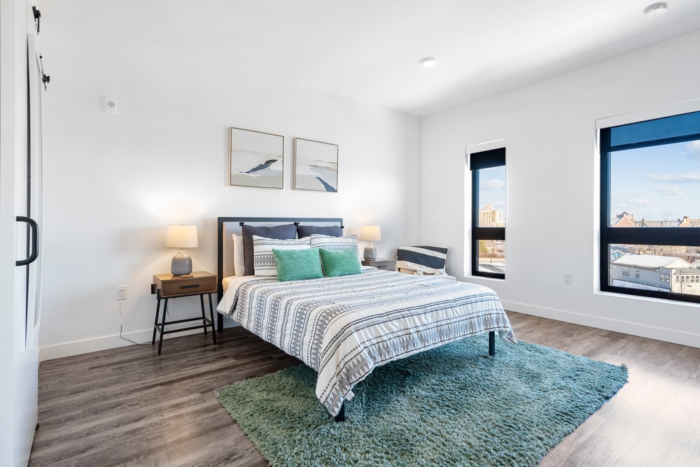 Brio building furnished bedroom