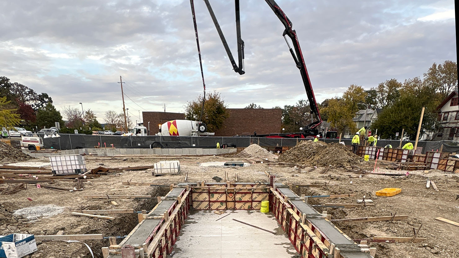 Valo photo of job site