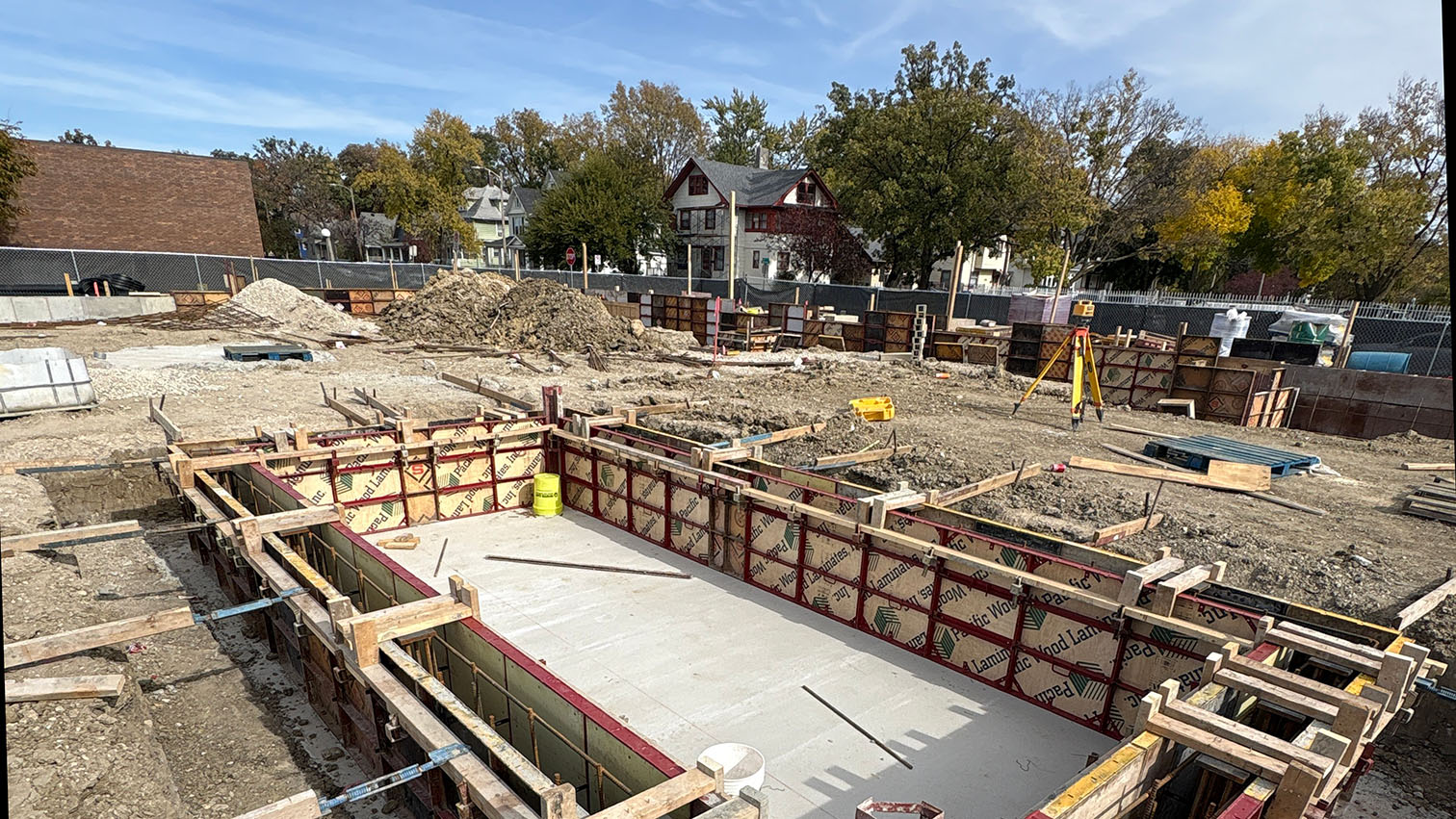 Valo photo of job site