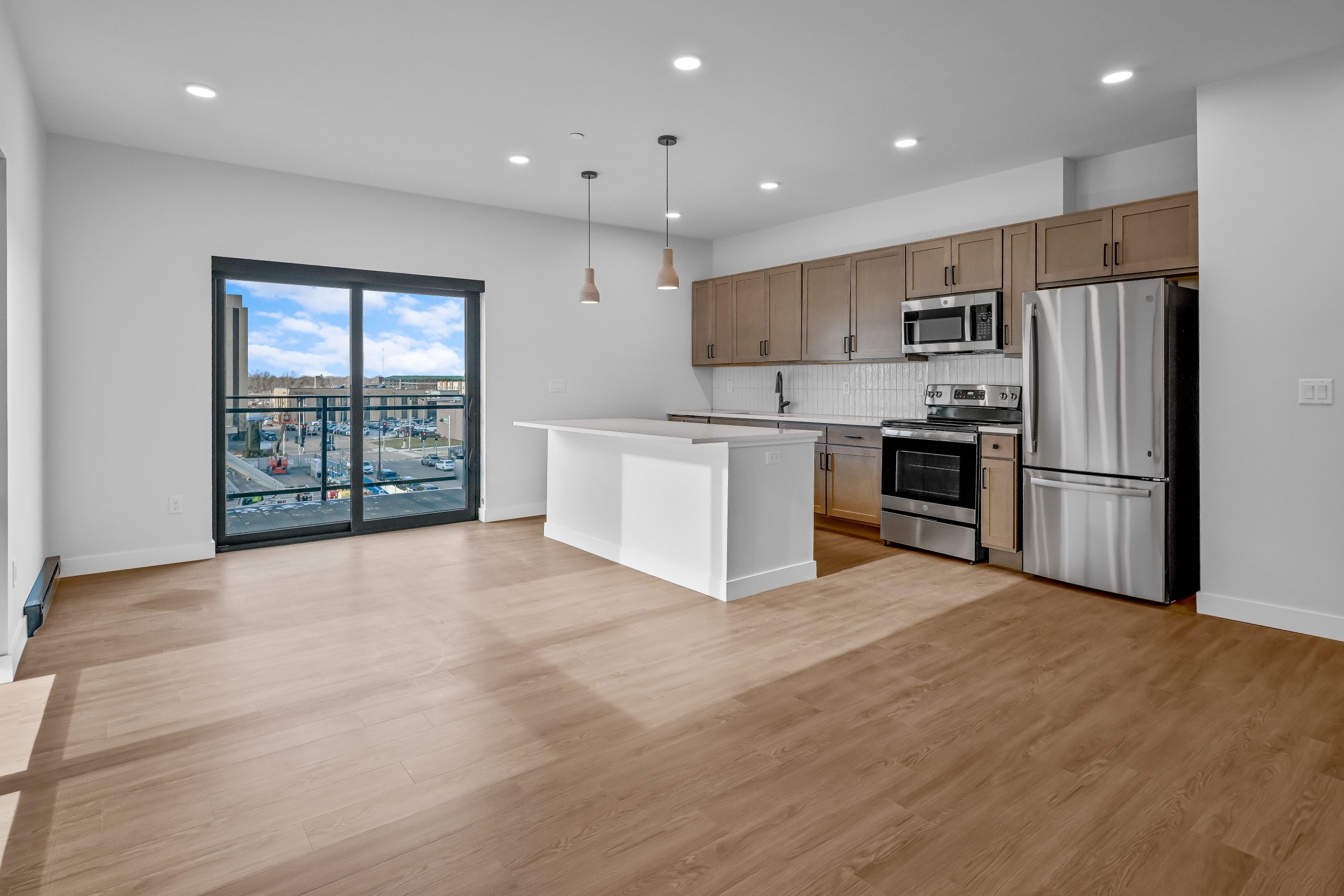 Urbane115 apartment kitchen