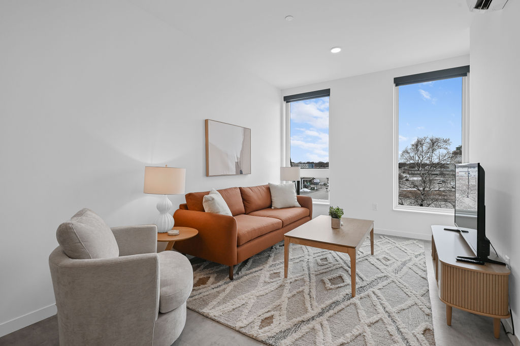 The Common Place furnished living room