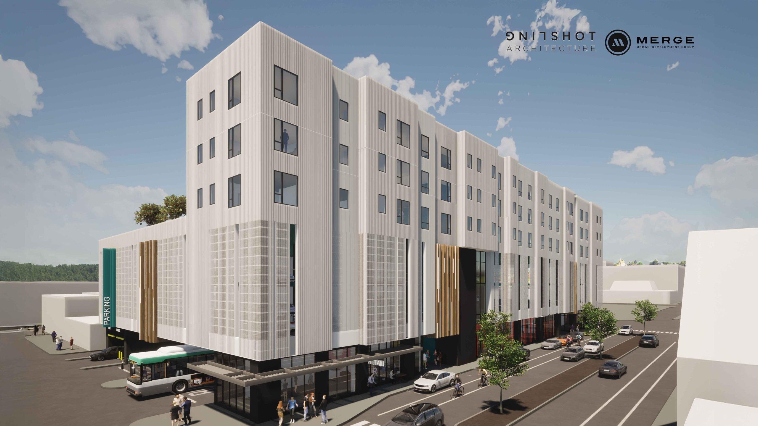 Alto Station exterior rendering