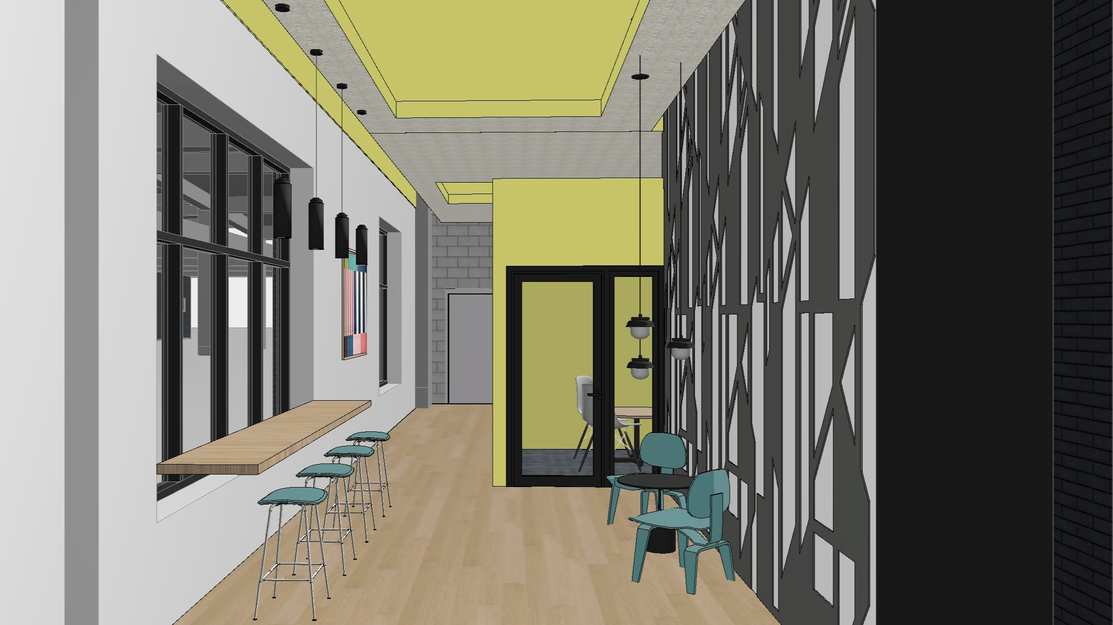 Alto station lobby rendering