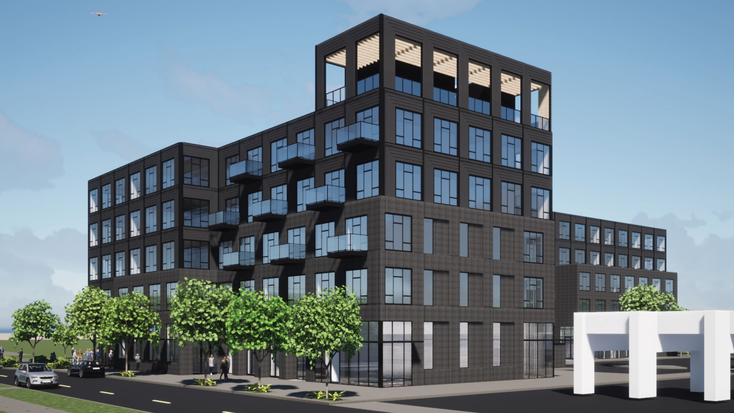 Valo exterior rendering